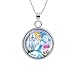 Cinderella Disney Pendant Necklace TV Comics Movies Cartoons Superhero Logo Theme Premium Quality Detailed Cosplay Jewelry Gift Series