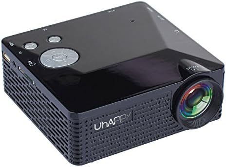 Uhappy U18 portátil Mini LED HD proyector Home Cinema teatro ...