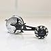 GOMEXUS Power Handle Compatible for Abu Garcia Daiwa Lews Quantum Shimano Baitcasting Reel Custom Direct Repalcement Spindle 8x5mm 75mm Carbon