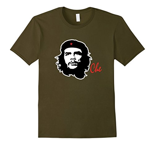 Men's Che Guevara T Shirt XL Olive