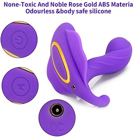 UitraLove Realistic Wearable Clitorǐs Mássager Toy Remote Vibradores Small for Women G Spotter Vǐbrant Toy Powerful with 10 Frequency Modes