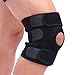 Knee Brace Support, Open Patella Stabilizer with Adjustable Strapping and Extra Thick Breathable Velcro for Meniscus Tear, Arthritis, ACL, Sports, Running, Basketball for Men & Women
