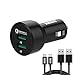 AXGIO 36W Dual USB Car Charger with 2 Micro Cables PowerDrive 2 Car Charger for Galaxy S7 / S6 / Edge / Plus, Note 5 / 4, Googles, LG, Nexus, HTC and More