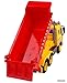 Memtes Friction Powered Dump Truck Toy with Lights and Sound for Kids