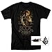 Popfunk Outlander Some Like It Scot T Shirt & Stickers (X-Large) Charcoal