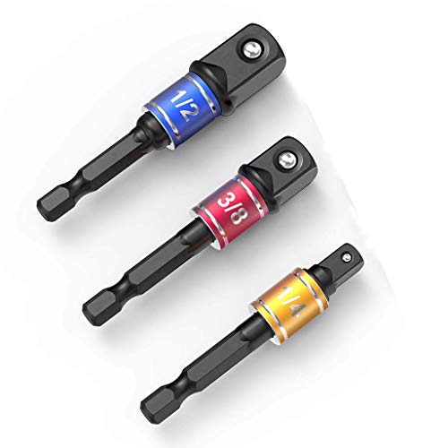 Clearance Sale!UMFun Drill Nut Bit Set With 105° Right Angle Extension Screwdriver Drill Attachment - Thumbnail 4