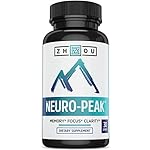 Natural Brain Function Support - Memory, Focus & Clarity Formula - Nootropic Scientifically Formulated for Optimal Performance - DMAE, Rhodiola Rosea Extract, Bacopa Monnieri, Ginkgo Biloba & More