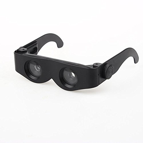 Zoomies Hands Free Binoculars 4X Magnification Zoom Enlarge Glasses