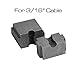 Cable Railing Crimper for 3/16 Inch Cable - 16 Ton Hand Swager