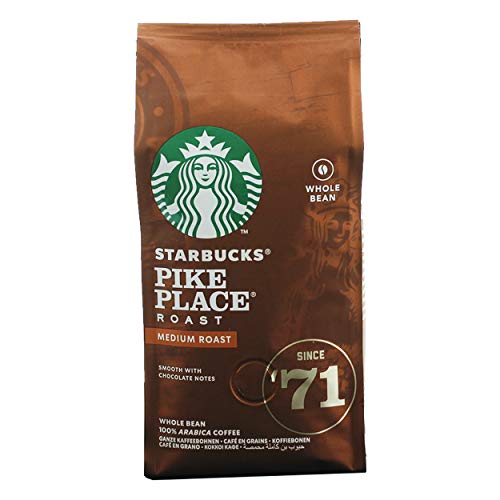 Starbucks Pike Place Kaffee, 2er Set, Medium Roast, R?stkaffee, Sanft, Schoko-Note, Ganze Bohnen, 2 x 200g – Bild 3