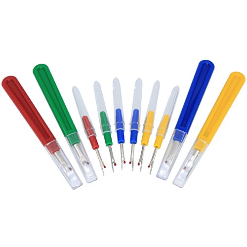 image for Dreamlover 10 Pack Seam Rippers, Handy Stitch Ripper Sewing Tools, Dur