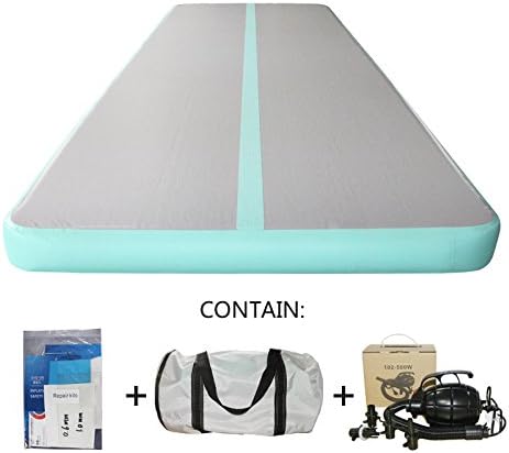 AEOR Gymnastic Air Floor Mat Air Tumbling Track Mat for Home Use, Gym Training, Yoga, Length 8M Width 2M Height 20CM