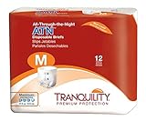 Tranquility/Principle Bus Ent All Through The Night Med Disposable Brief, 32