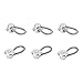 Collar Extender, ABUFF 20Pcs Button Collar Extender Pant Extender for Pregnancy Extenders for Shirt Dress Trouser Coat Collars Pants, Silver