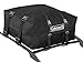 Coleman Water Resistant Roof Top Rack Cargo Carrier - for Vehicles with and Without Rails - All Weather Storage Bag - Black