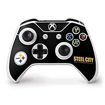 Amazon.com: Skinit Pittsburgh Steelers Team Motto Xbox One 