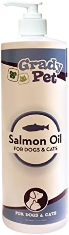 The Best Natural Fish Oil for Dogs and Cats: Pure, Wild Salmon Oil ? Rich in Omega 3 ? Formula for Dry Skin and Coat Treatment ? Allergy and Itch Relief