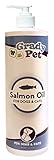 The Best Natural Fish Oil for Dogs and Cats: Pure, Wild Salmon Oil ? Rich in Omega 3 ? Formula for Dry Skin and Coat Treatment ? Allergy and Itch Relief