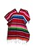 Leos Imports Toddler Girls Boys One Size Multi-Color Mexican Zarape Serape Poncho Folklorico