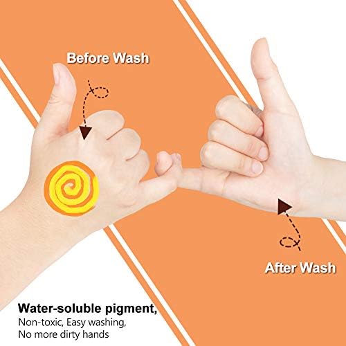 Watercolor paint set with a variety of vibrant colors.