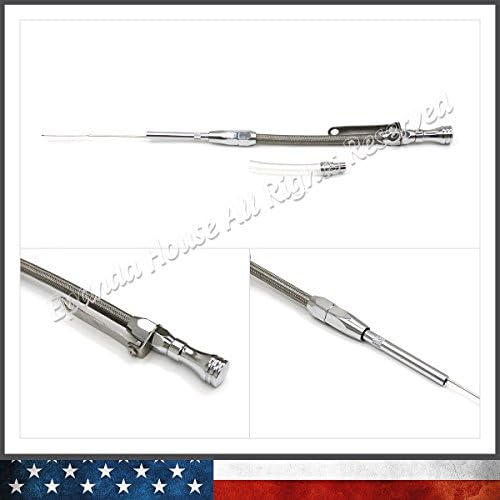 For 1980 Up Chevy Small Block 283/327/350/383/400 Engines Flexible Oil Dip Stick