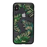 iPhone Xs Max Case, Sonix Bahamas (Palm Leaves) [Military Drop Test Certified] Protective Clear Case Series for Apple iPhone Xs Max