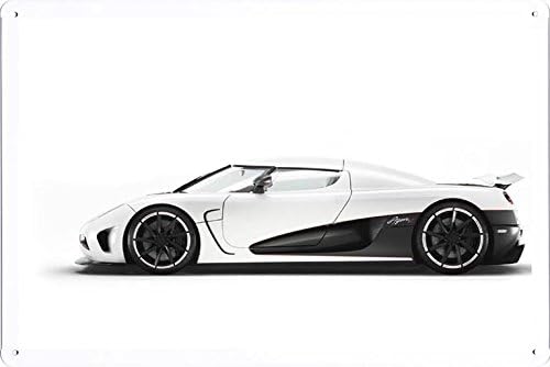 Automobile Car Vehicle Metal Poster Plate Tin Sign by Jake Box (8"x12" inches) A-CAR01191