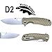 Western Active Honey Badger Large Drop Point Pocket Knife, Folding Utility EDC, Pocket Carry Hunting, Survival, Camping Knife, Reversible Pocket Clip - 3.63