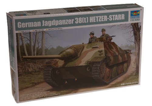 Trumpeter 1/35 German Jagdpanzer 38(t) Hetzer Starr Tank Model Kit