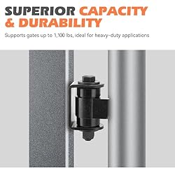 SPARKWHIZ Heavy Duty Gate Hinges, Adjustable