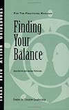 Finding Your Balance