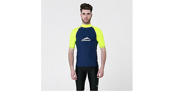 Sbart Traje de neopreno de manga corta Traje de surf para ...