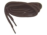 36 Inch Chocolate Brown 3/16 Large Diameter proMAX(TM) Polyester Hiker Boot Laces Shoelaces (2 Pair Pack)