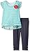 Nannette Girls' 2 Piece Crochet Lace Fashion Legging Set