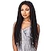 Sensationnel Cloud9 4x4 Braided Wig - Box Braid Small Hand Tied Swiss Multi Parting Lace (1 JETBLACK)