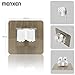 MENXEN Broom Mop Holder, Broom Gripper Holds Self Adhesive Reusable No Drilling Super Anti-Slip, Wall Mounted Storage Rack Storage & Organization for Your Home, Kitchen and Wardrobe (2 Pack)