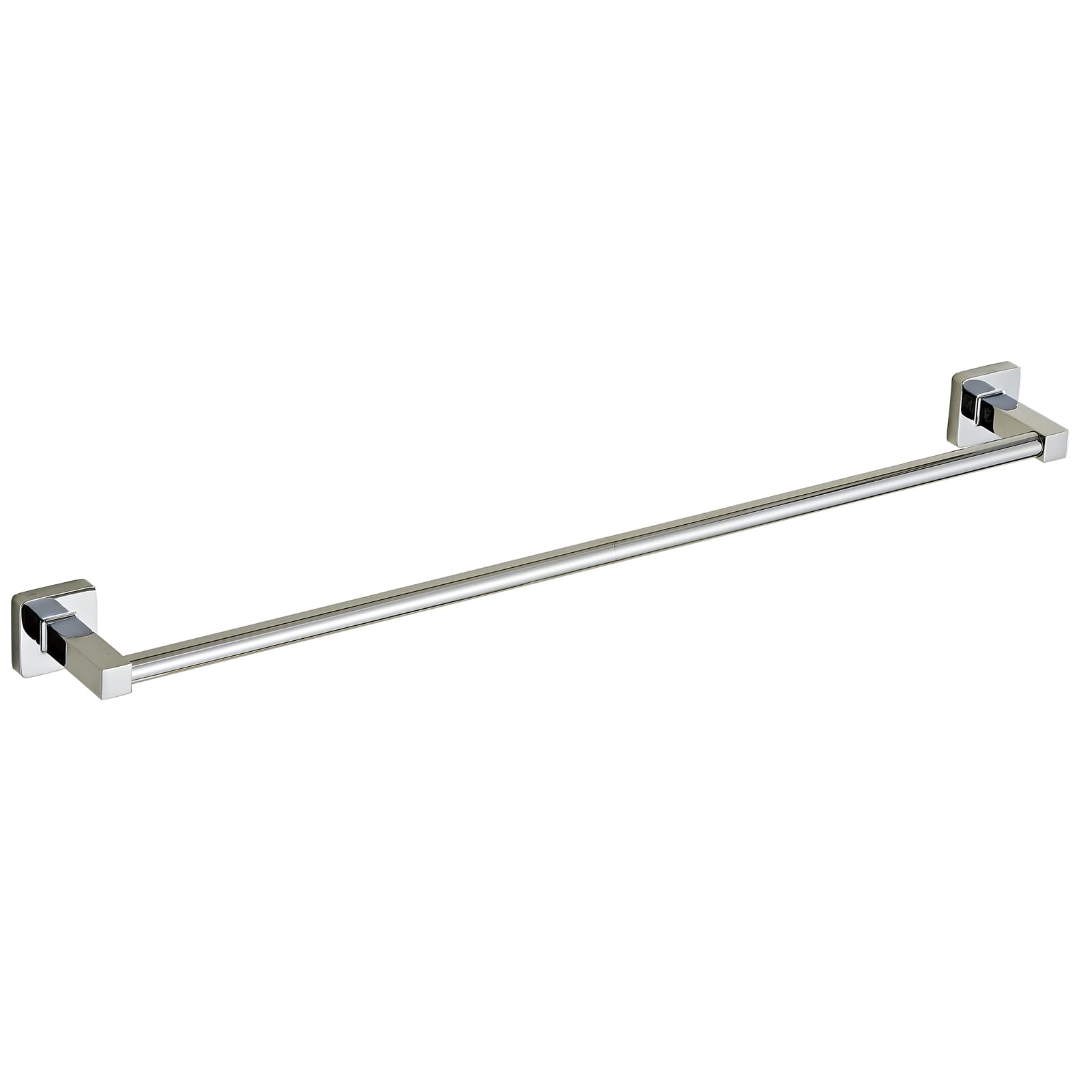 Photo 1 of 24 Inch Towel Racks for Bathroom Wall Mounted, Chrome Finish Stainless Rack with Towel Bar and Hand Towel Holder, Shower and Bath Towel Rack for Bathroom(Total Length 26-Inch)