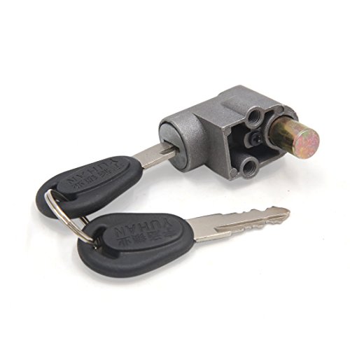 uxcell Electric Motorcycle Scooter Ignition Switch Battery Safety Lock w 2 Keys