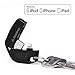 Avantree Keychain Short Charging Cable, Data Sync Charge Keyring Cord Compatible with iPhone X, 8, plus, 7, 6s, 6 and All Apple iOS Devices [Apple MFi Certified]