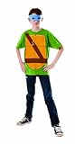 Teenage Mutant Ninja Turtle Child's Leonardo Costume Top and Eye Mask, Medium