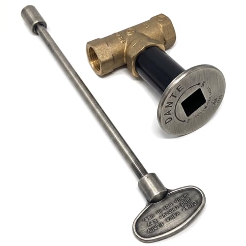 Fire Pit Gas Valve Kit | 1/2" NPT | CSA Certified Solid
