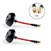 Makerfire 2pcs 5.8GHz FPV Antenna Circular Polarized TX RX RHCP SMA for FPV Racing Drone Like QAV250