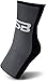 SB SOX Compression Ankle Brace (1 Pair) – Ankle Support Sleeve for Men & Women – Relief for Achilles, Sprains, Plantar Fasciitis (Black/Gray, Small)