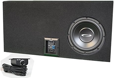 OBCON - Loaded and Powered Single 10" Sealed Speaker Box for 2004 - 2008 Ford F150 Super Crew Cab (Driver side)