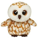 Ty Beanie Boos Buddies Swoops Brown Barn Owl Medium Plush