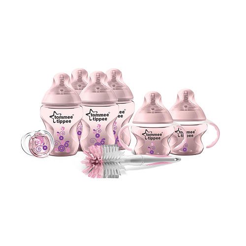 tommee tippee newborn starter kit pink
