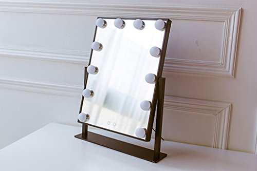 image for GeekHouse Geek-House Tabletops Lighted Makeup Mirror Hollywood Style w