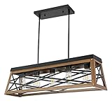 5-Light Kitchen Island Pendant Lighting, Farmhouse