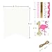 WAOUH HighChair Banner for 1st Birthday - First Birthday Decorations for Photo Booth Props, Birthday Souvenir and Gifts for Kids, Best Party Supplies(Flamingo)