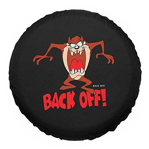 Altopcar 14"Universal Waterproof/Windproof Back off!Spare Tire Tyre Cover Wheel Covers for All Cars (14" for Tyre Diameter 60-69cm(23.6"-27.1")